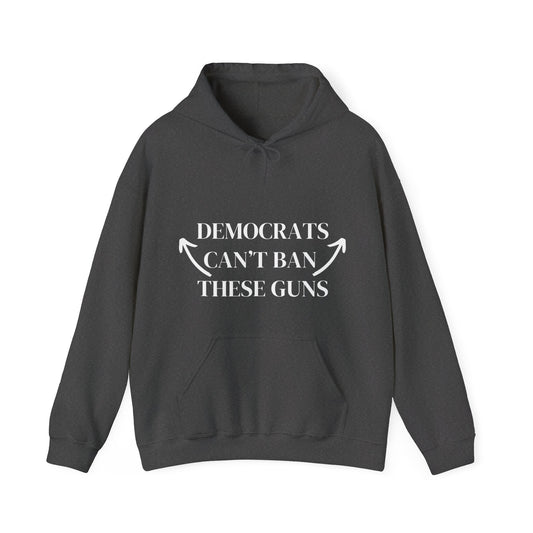 Can't Ban These Men's Hoodie (White Logo) - Sweet Baby Jeez Teez