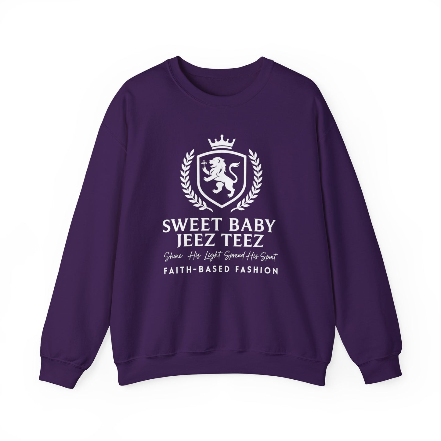 Sweet Baby Jeez Teez Faith-Based Fashion Sweatshirt