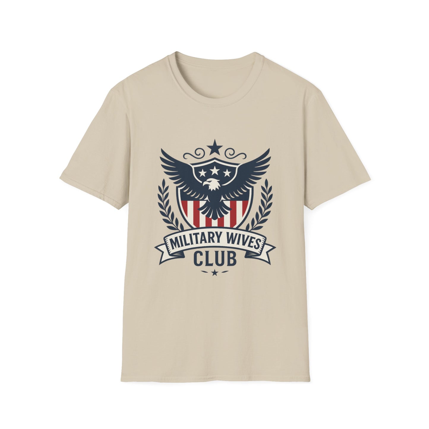 Military Wives Club Women's Relaxed Tshirt (Crest Logo)