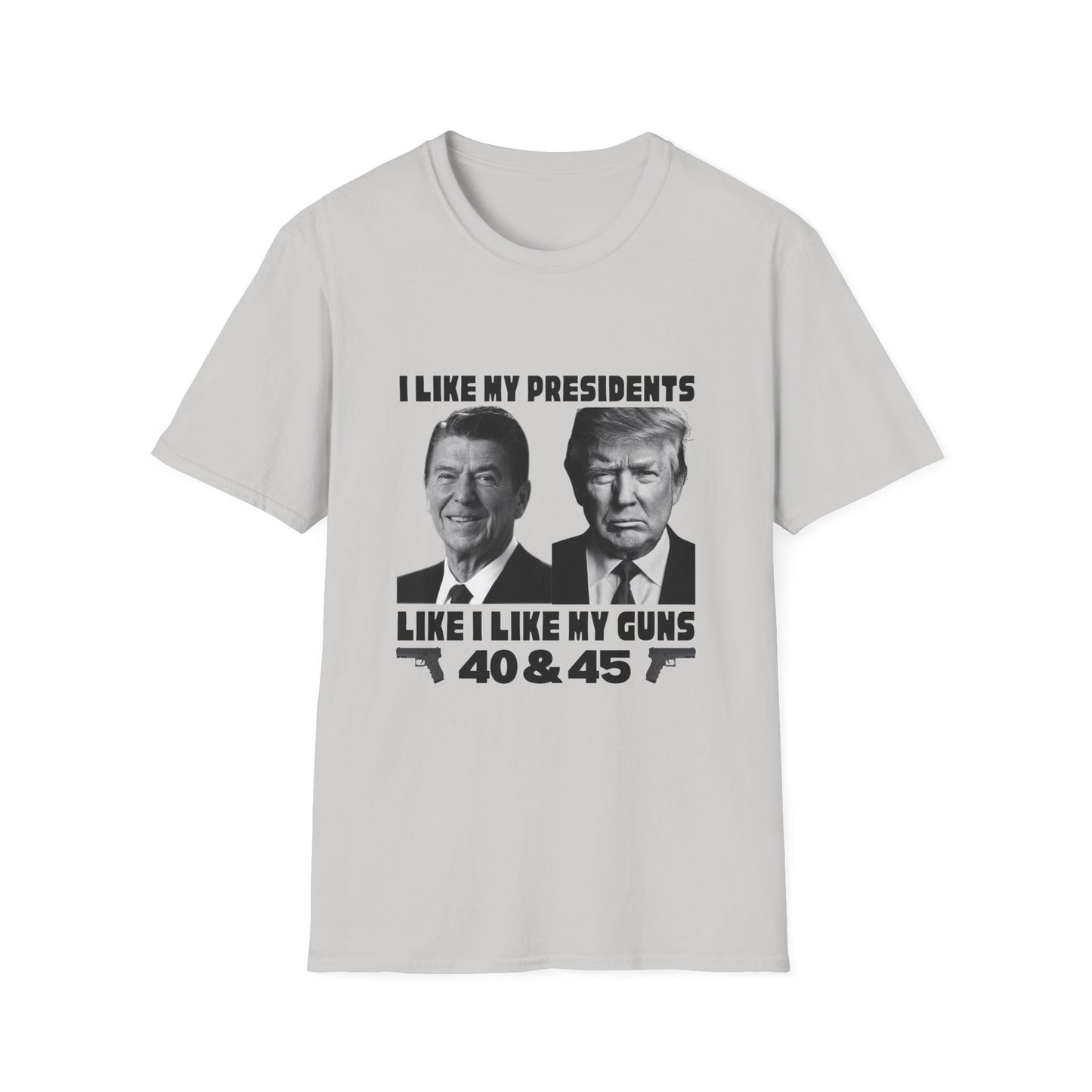 I Like My Presidents Men's Tshirt (Black Logo) - Sweet Baby Jeez Teez