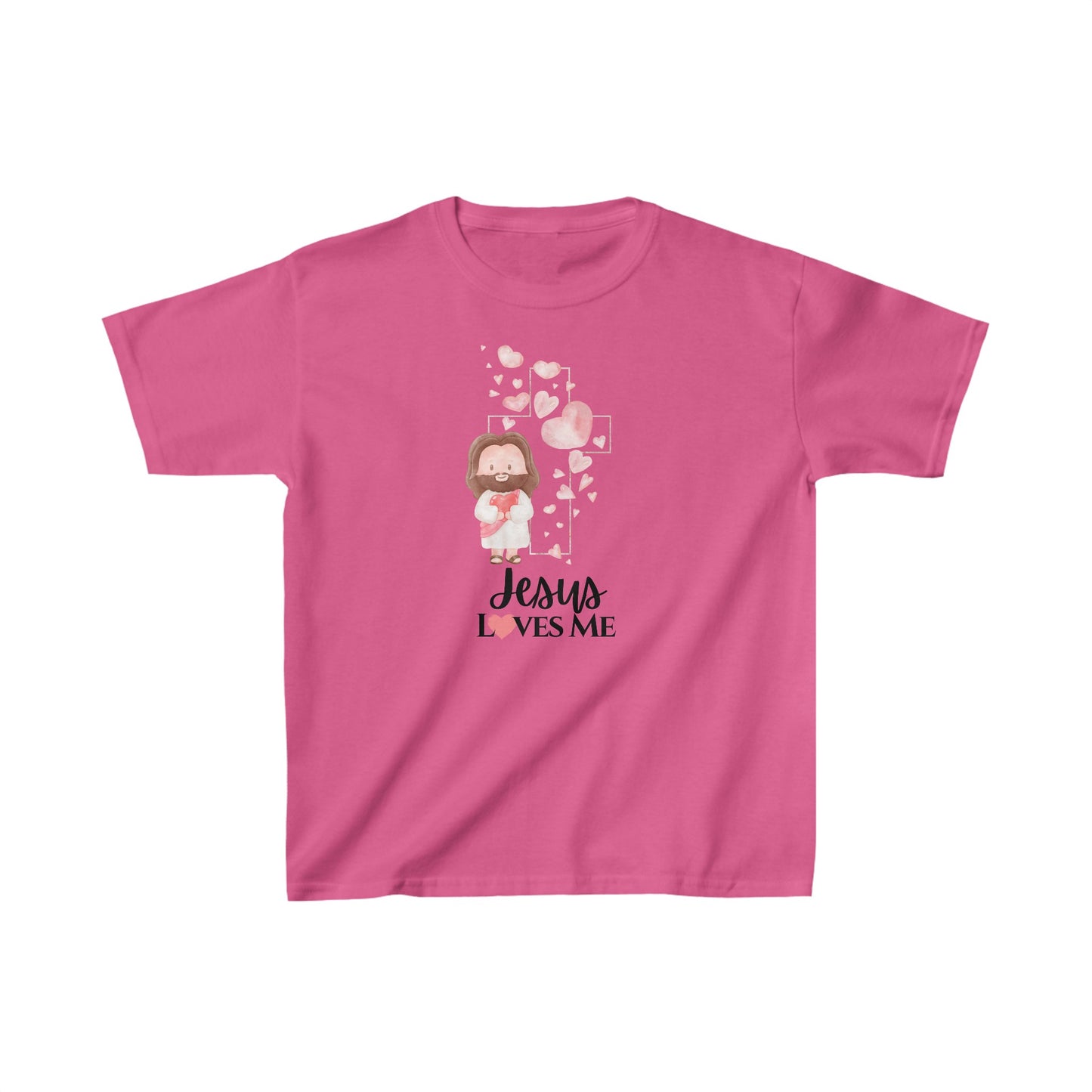 Jesus Loves Me Girl's Tshirt - Sweet Baby Jeez Teez