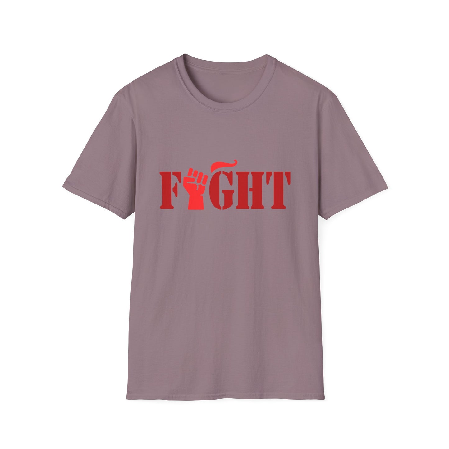 Fight Women's Relaxed/Plus Tshirt (Red Fist Logo) - Sweet Baby Jeez Teez