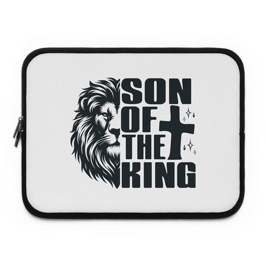 Son of the King Laptop Sleeve - Sweet Baby Jeez Teez
