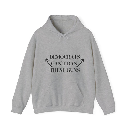 Can't Ban These Men's Hoodie (Black Logo) - Sweet Baby Jeez Teez