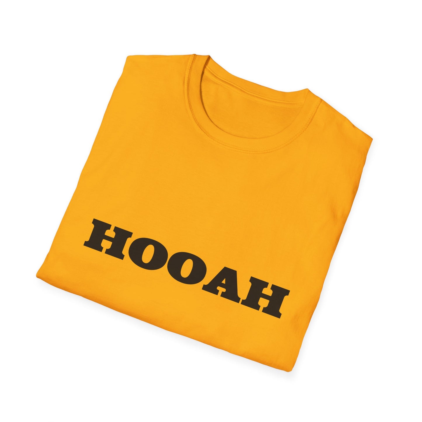 HOOAH (Army) Unisex Tshirt (MM Black Logo) - Sweet Baby Jeez Teez