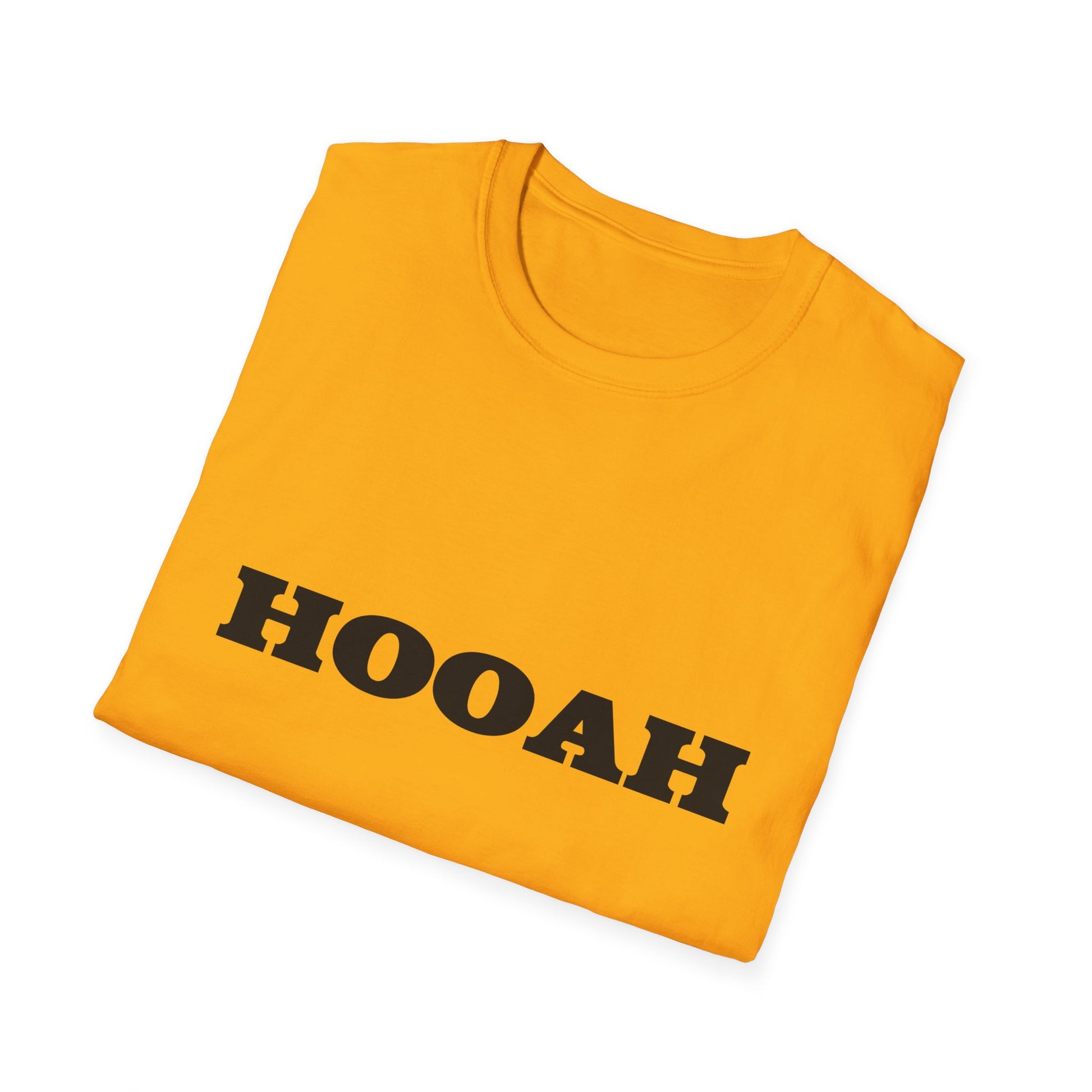 HOOAH (Army) Unisex Tshirt (MM Black Logo) - Sweet Baby Jeez Teez