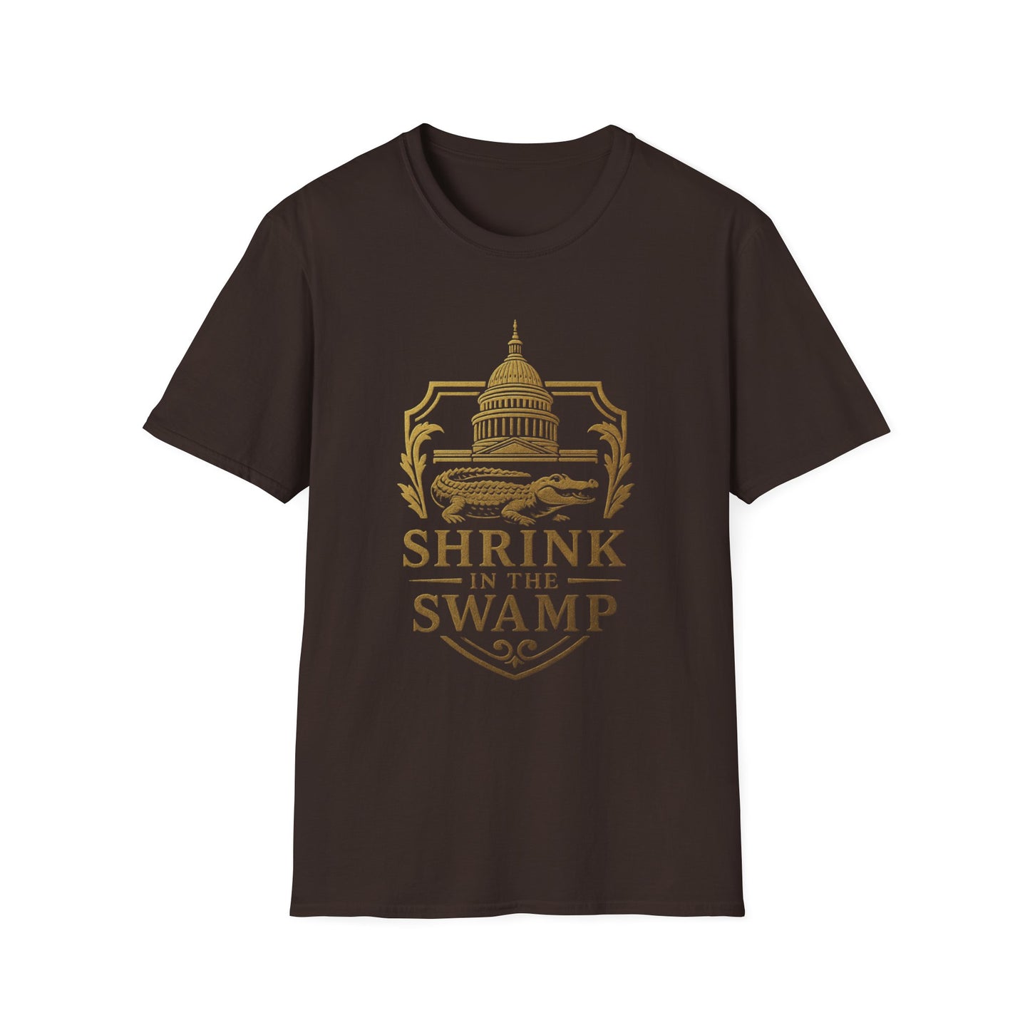 Shrink in the Swamp [TM] Unisex Softstyle T-Shirt - Sweet Baby Jeez Teez