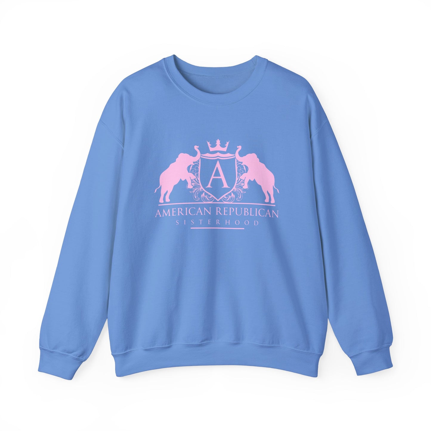 ARS Light Pink Logo Women's Sweatshirt - Sweet Baby Jeez Teez