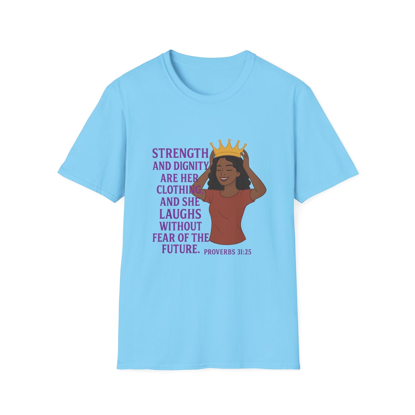 "Strength & Dignity" Bible Verse Women's Relaxed Tshirt