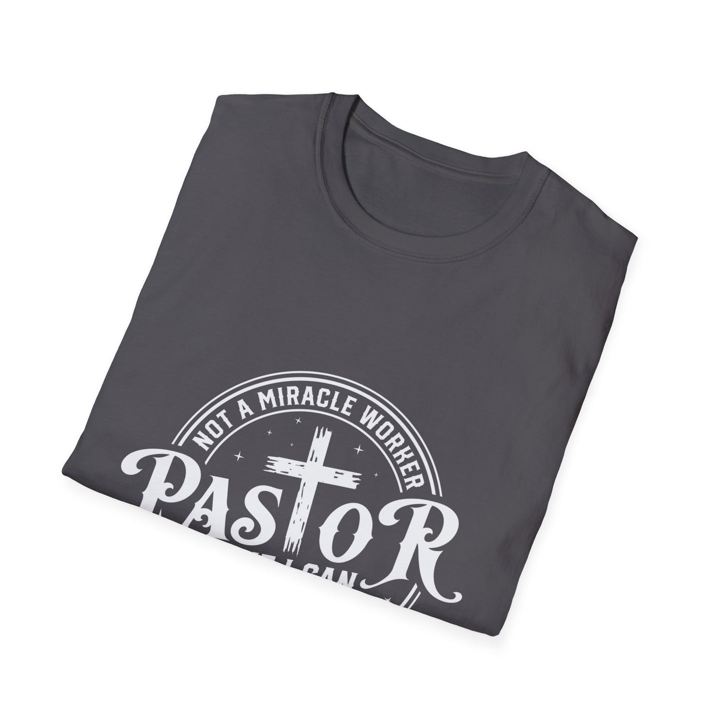 Pastor Men's Tshirt (White Logo) - Sweet Baby Jeez Teez