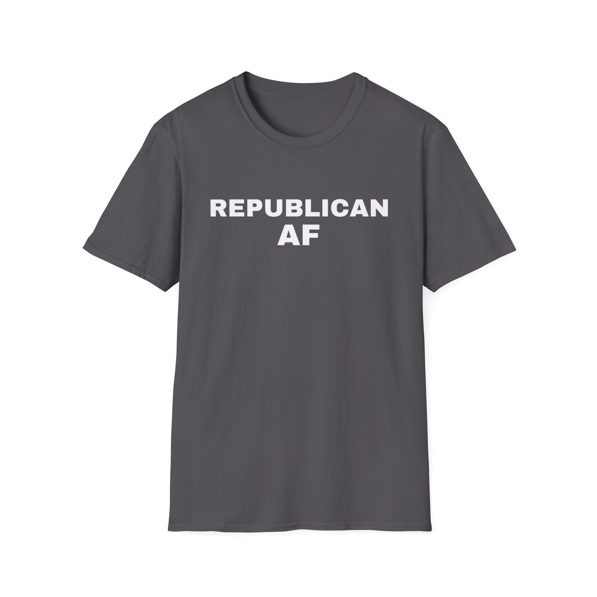 Republican AF Men's Tshirt (White Logo) - Sweet Baby Jeez Teez