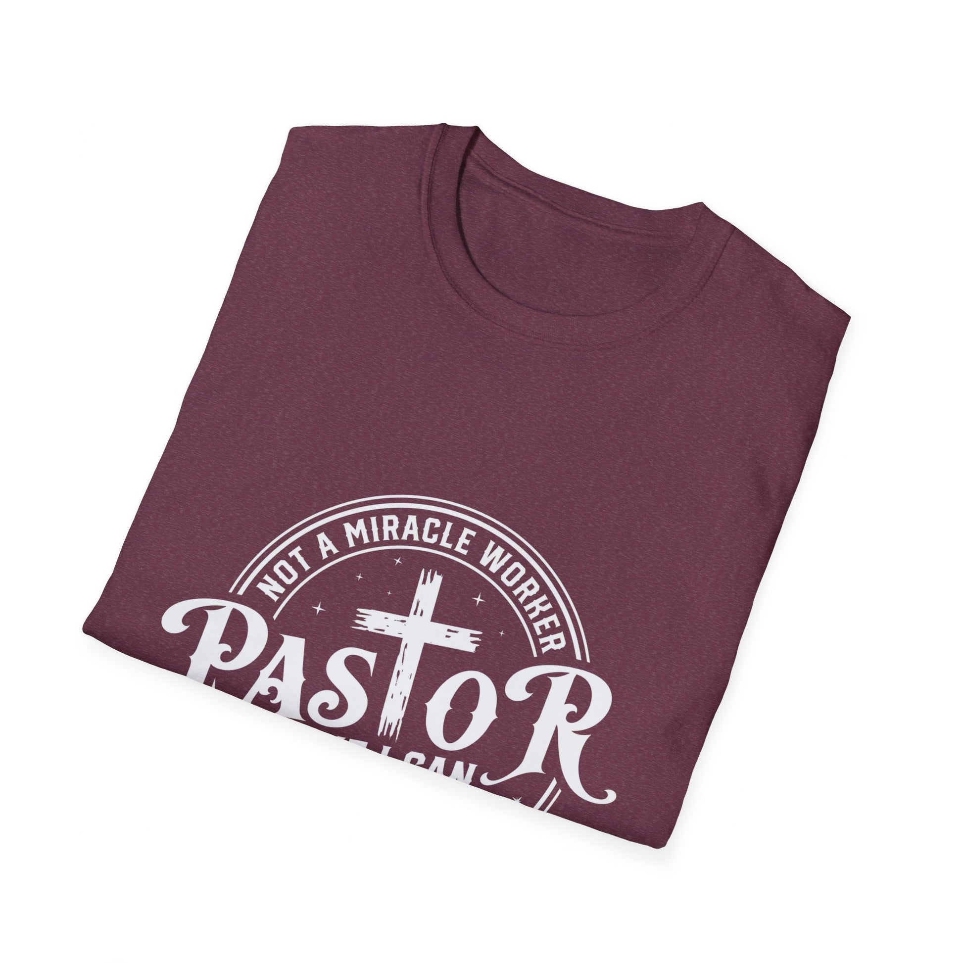 Pastor Men's Tshirt (White Logo) - Sweet Baby Jeez Teez