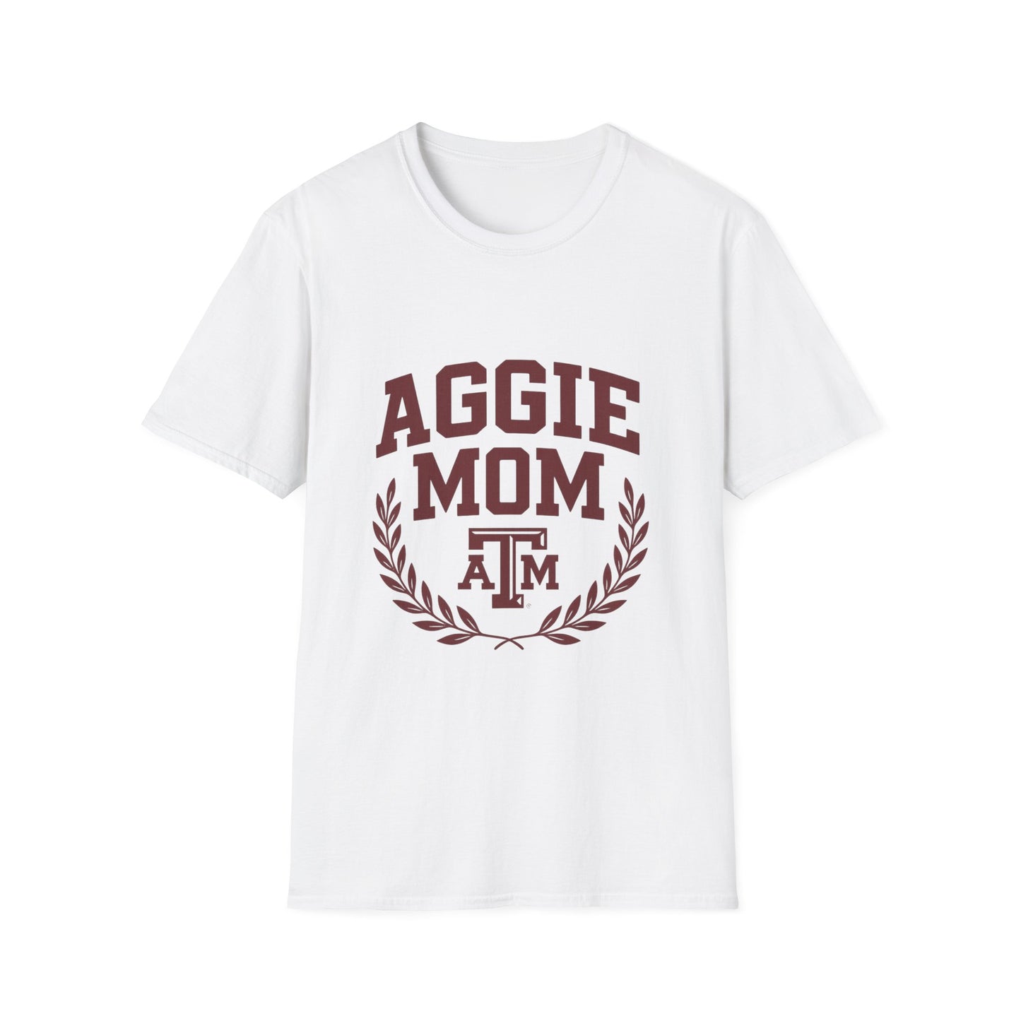 Aggie Mom Texas A&M Softstyle Women's Relaxed T-Shirt - Sweet Baby Jeez Teez