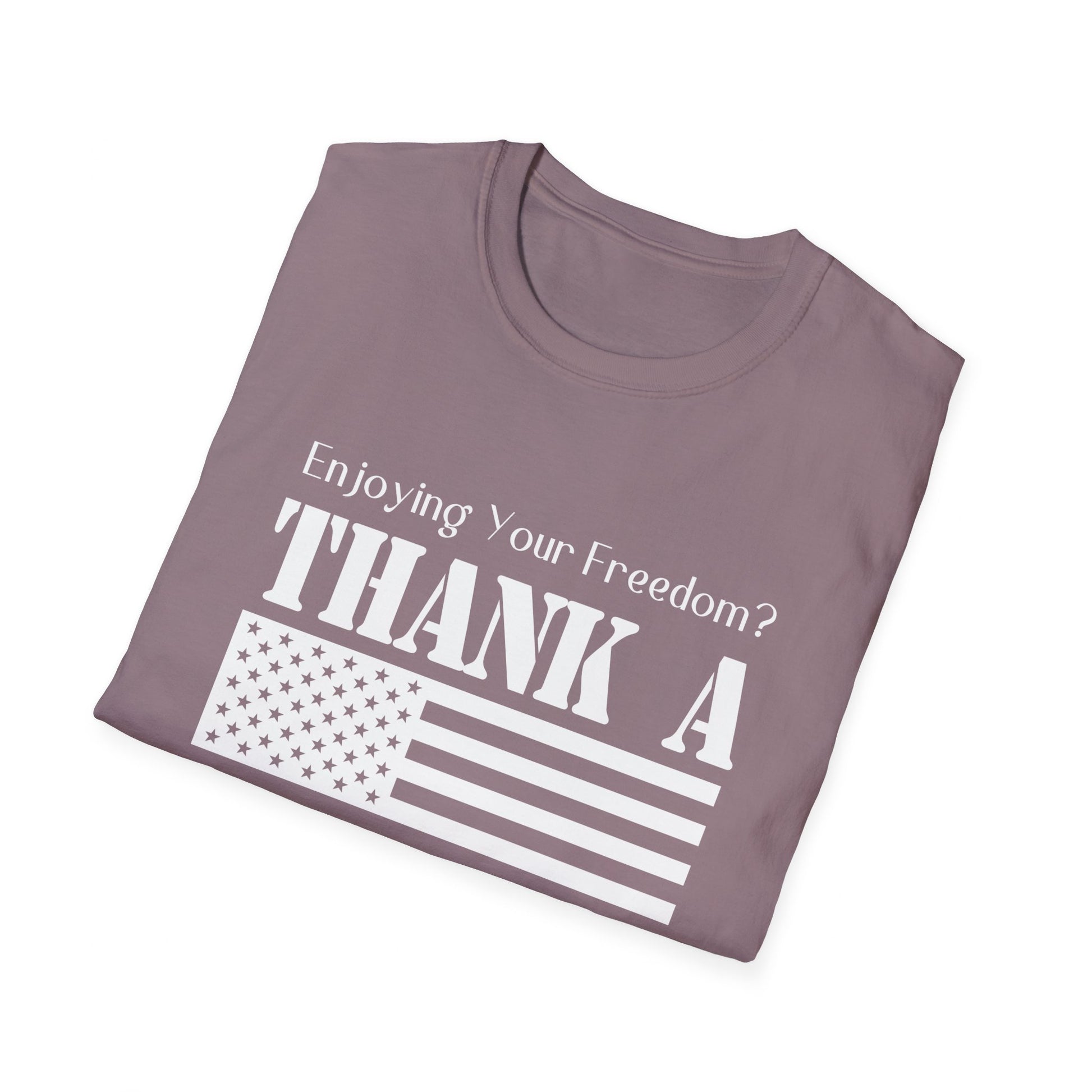 Enjoy Your Freedom Women's Relaxed/Plus Tshirt (MM White Logo) - Sweet Baby Jeez Teez