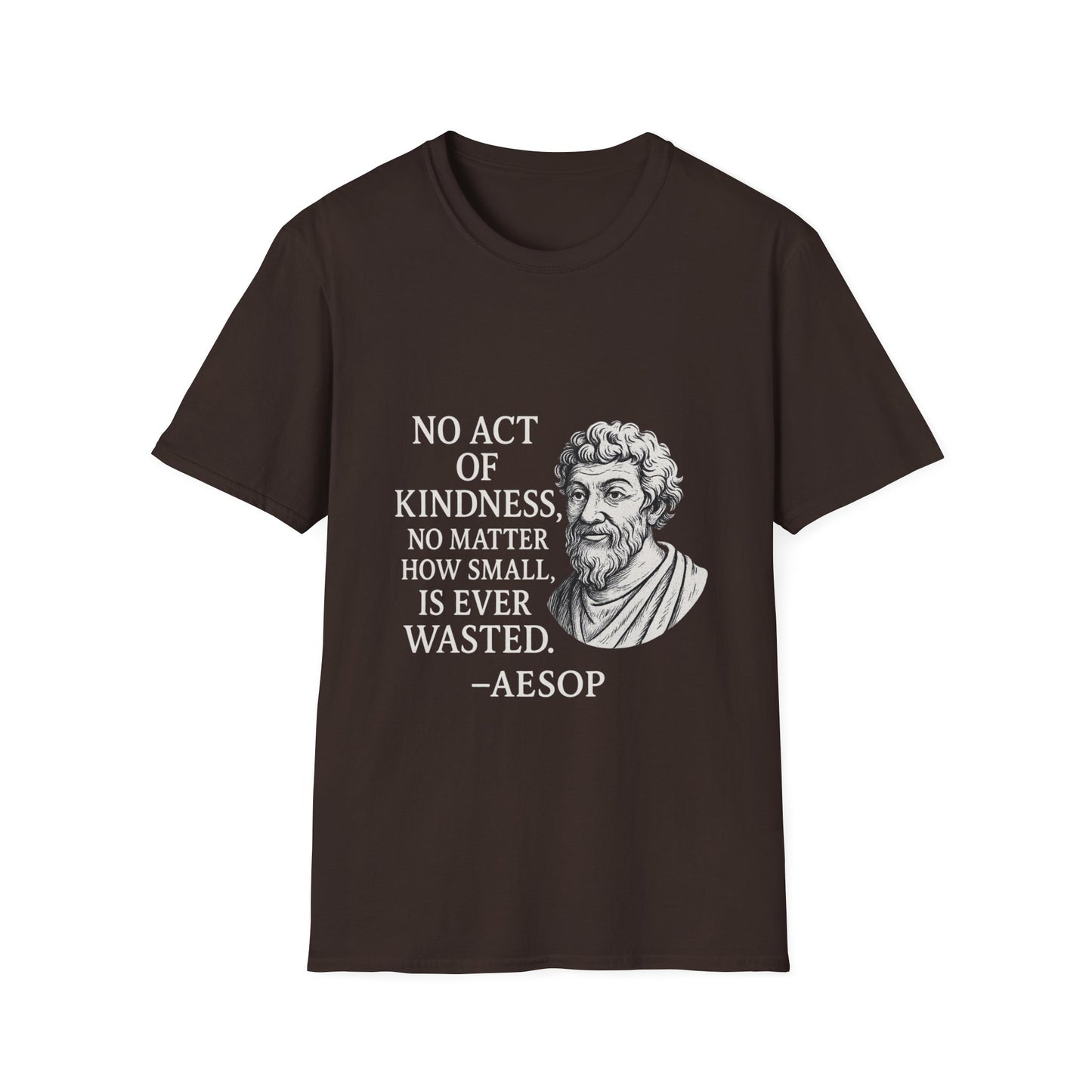 "Act of Kindness" Aesop Unisex Softstyle T-Shirt (IM Logo)