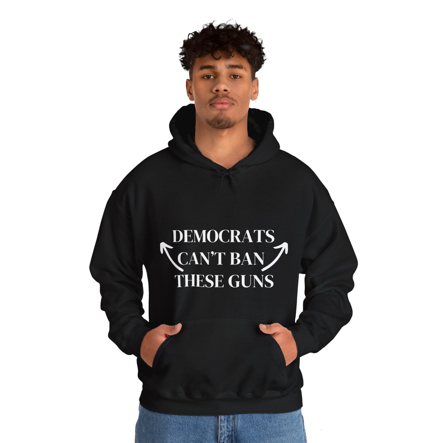 Can't Ban These Men's Hoodie (White Logo) - Sweet Baby Jeez Teez
