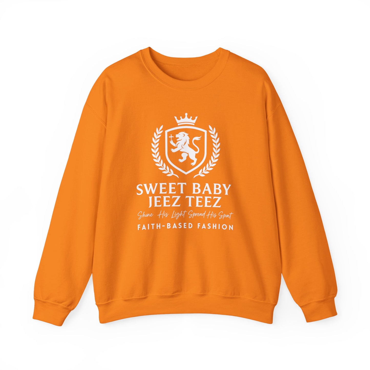 Sweet Baby Jeez Teez Faith-Based Fashion Sweatshirt