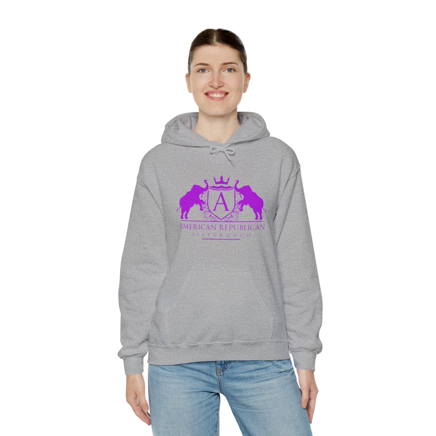ARS Logo Women's Hoodie (ARS - Hot Pink Logo)