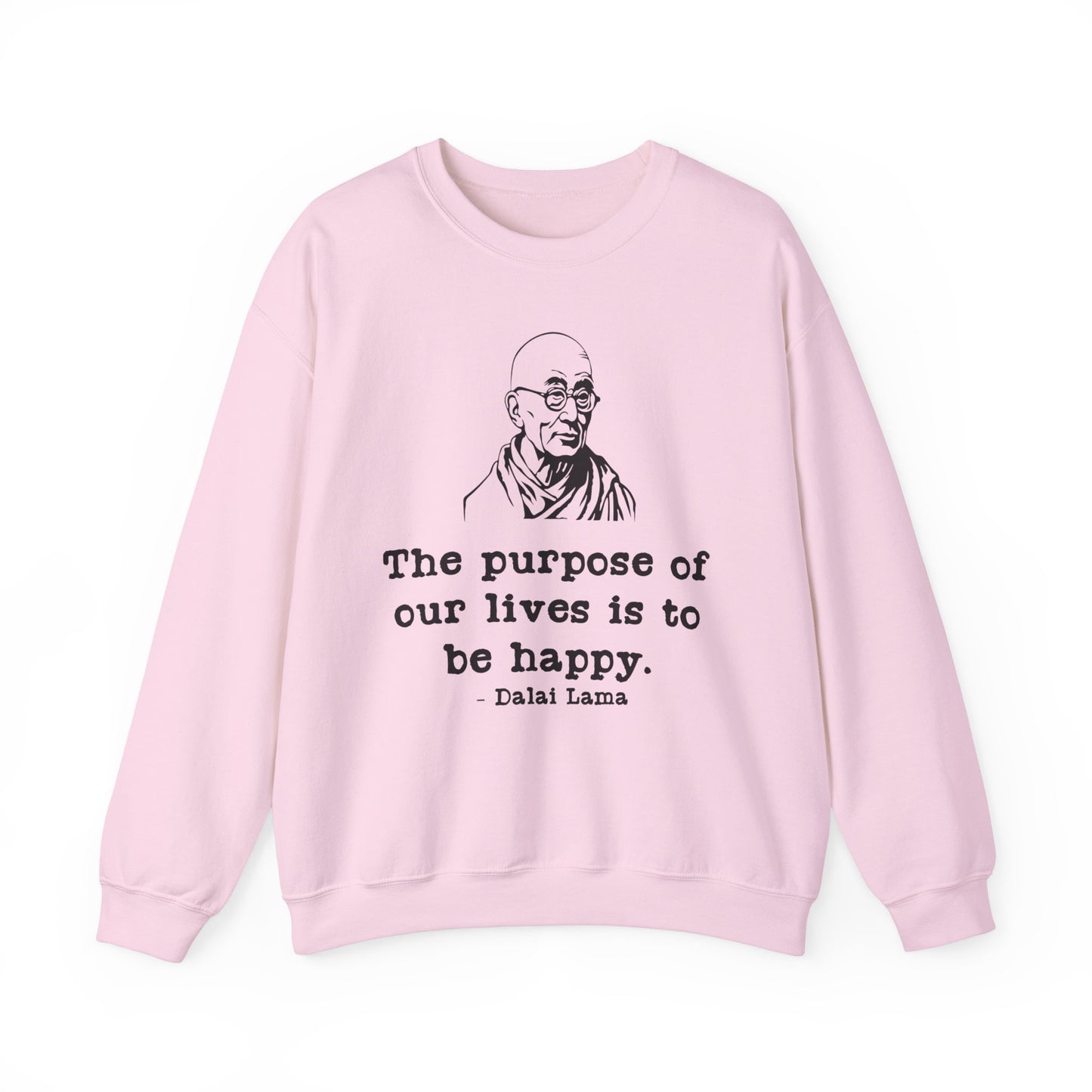 Purpose of Life Womens Relaxed Sweatshirt (IW Black Logo) - Sweet Baby Jeez Teez