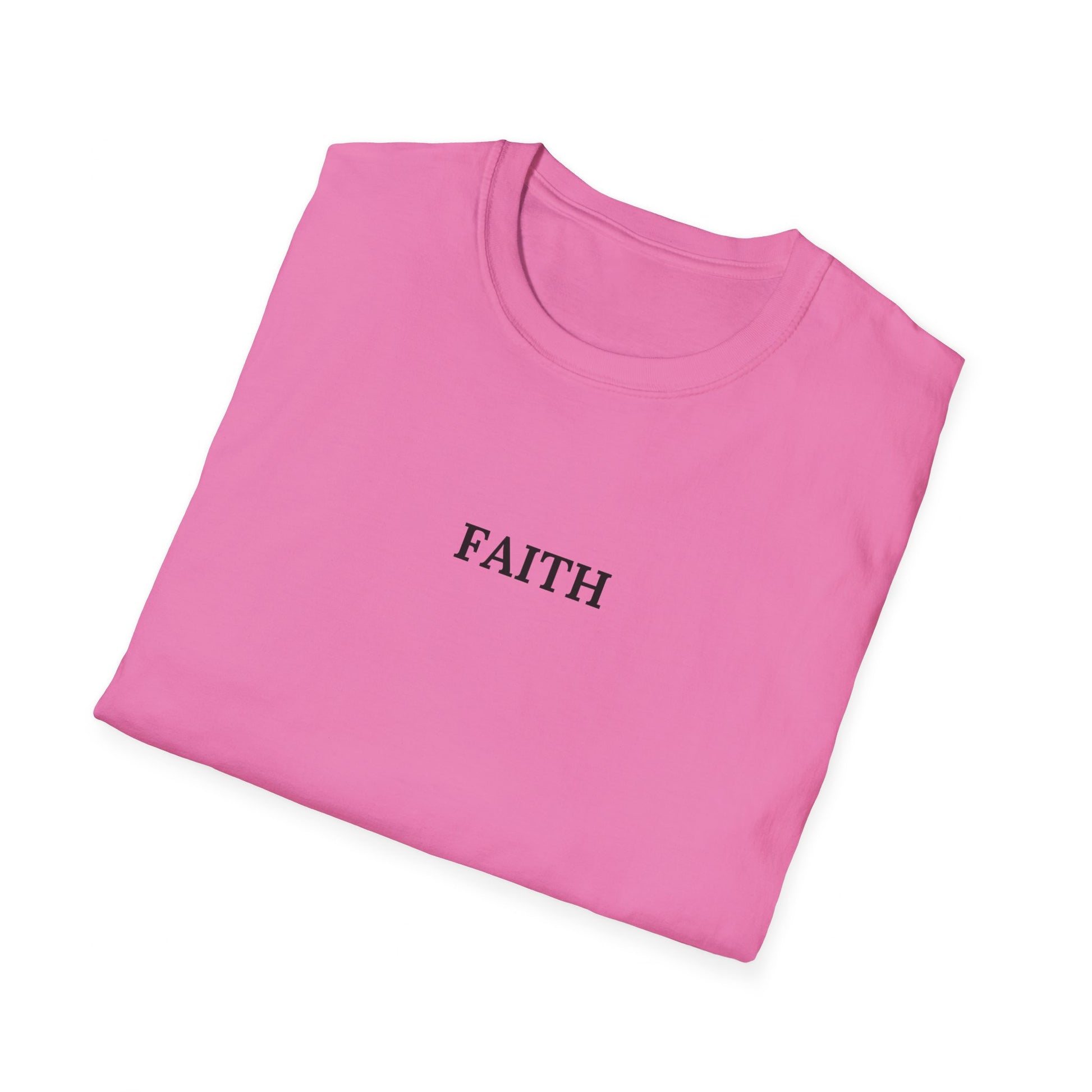 Have a Little Faith Women's Relaxed/Plus Tshirt (Black Logo) - Sweet Baby Jeez Teez