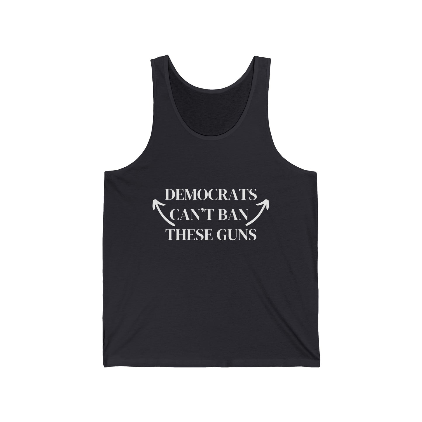 Can't Ban These Men's Tank Top (White Logo) - Sweet Baby Jeez Teez