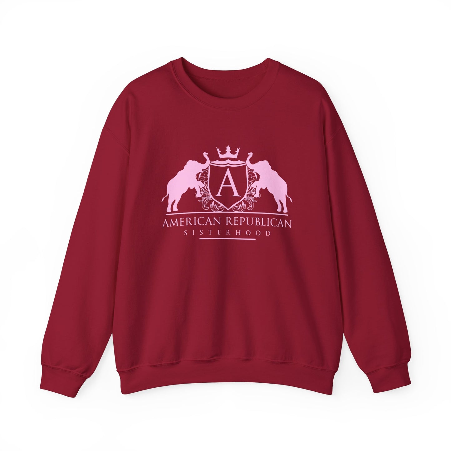 ARS Light Pink Logo Women's Sweatshirt - Sweet Baby Jeez Teez