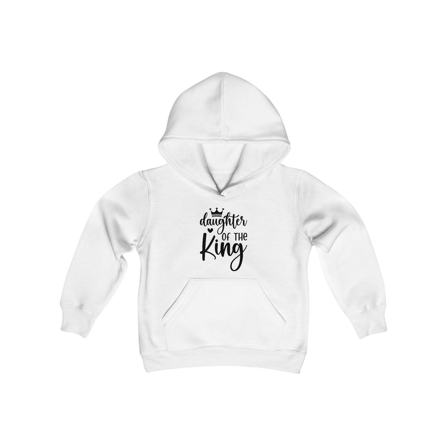 Daughter of the King Girl's Hoodie (Box Logo) - Sweet Baby Jeez Teez