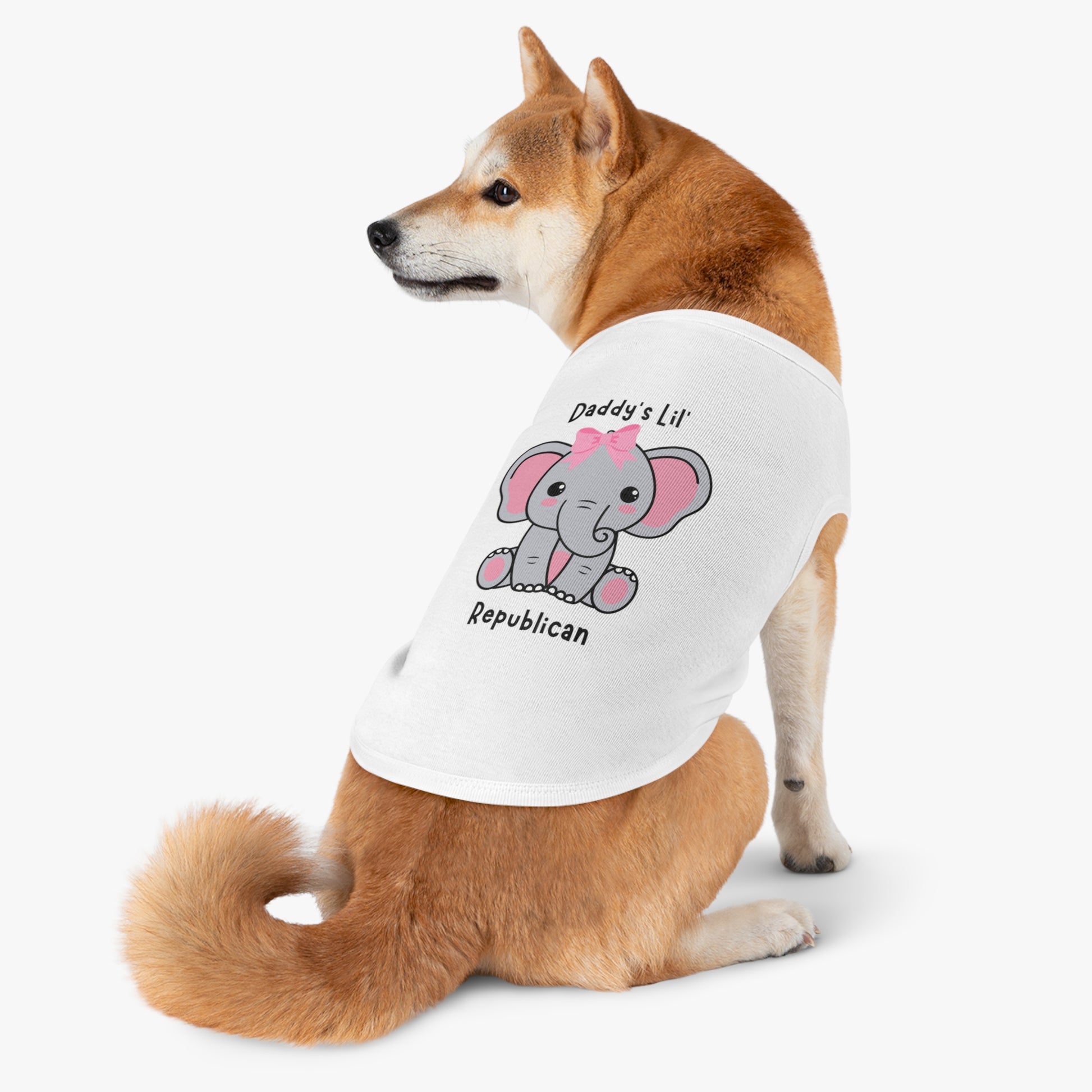 Daddy's Lil Republican Pet Tank Top - Sweet Baby Jeez Teez