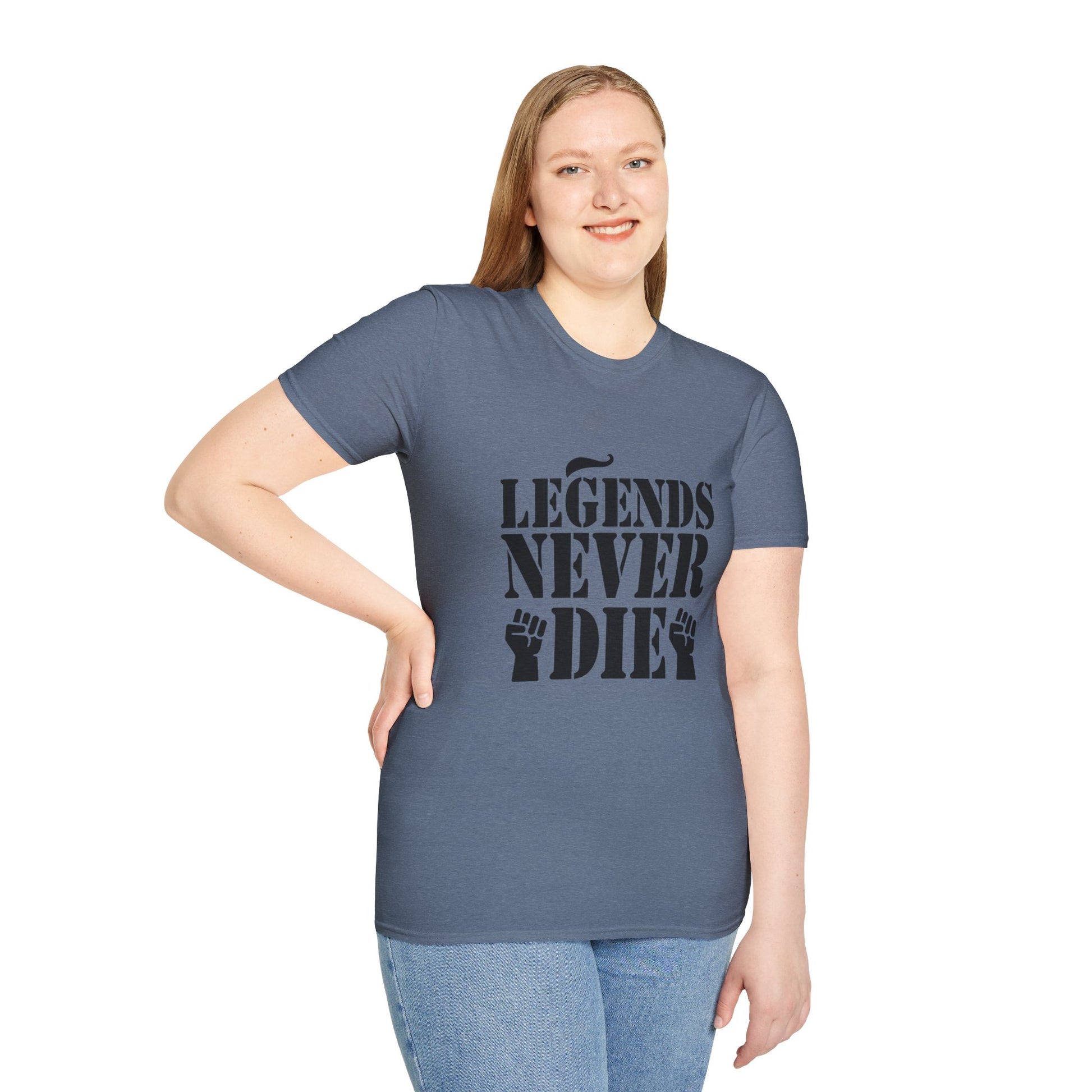 Legends Women's Relaxed/Plus Tshirt (Black Logo) - Sweet Baby Jeez Teez