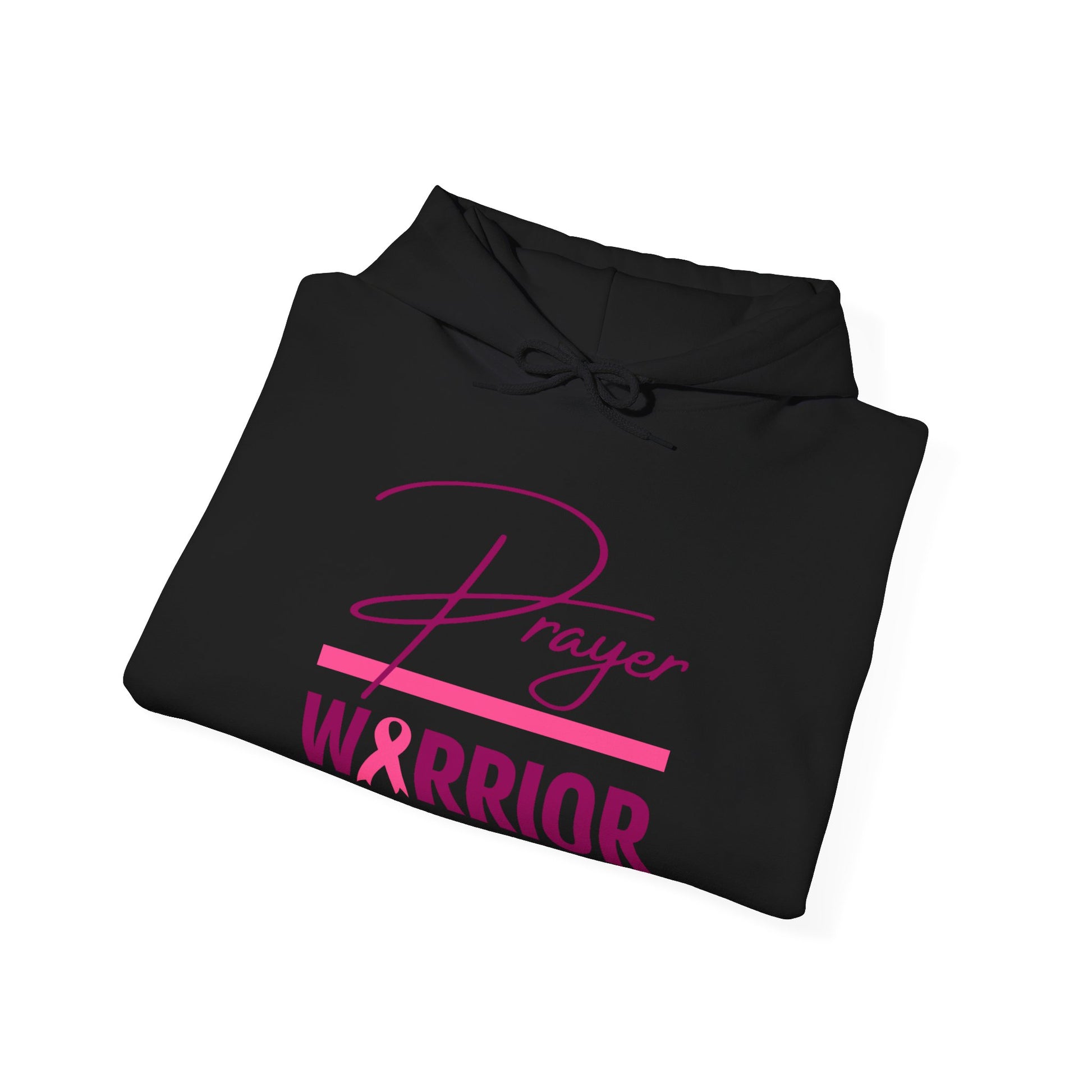 Prayer Warrior Breast Cancer Women's Sweatshirt (Pink Logo) - Sweet Baby Jeez Teez