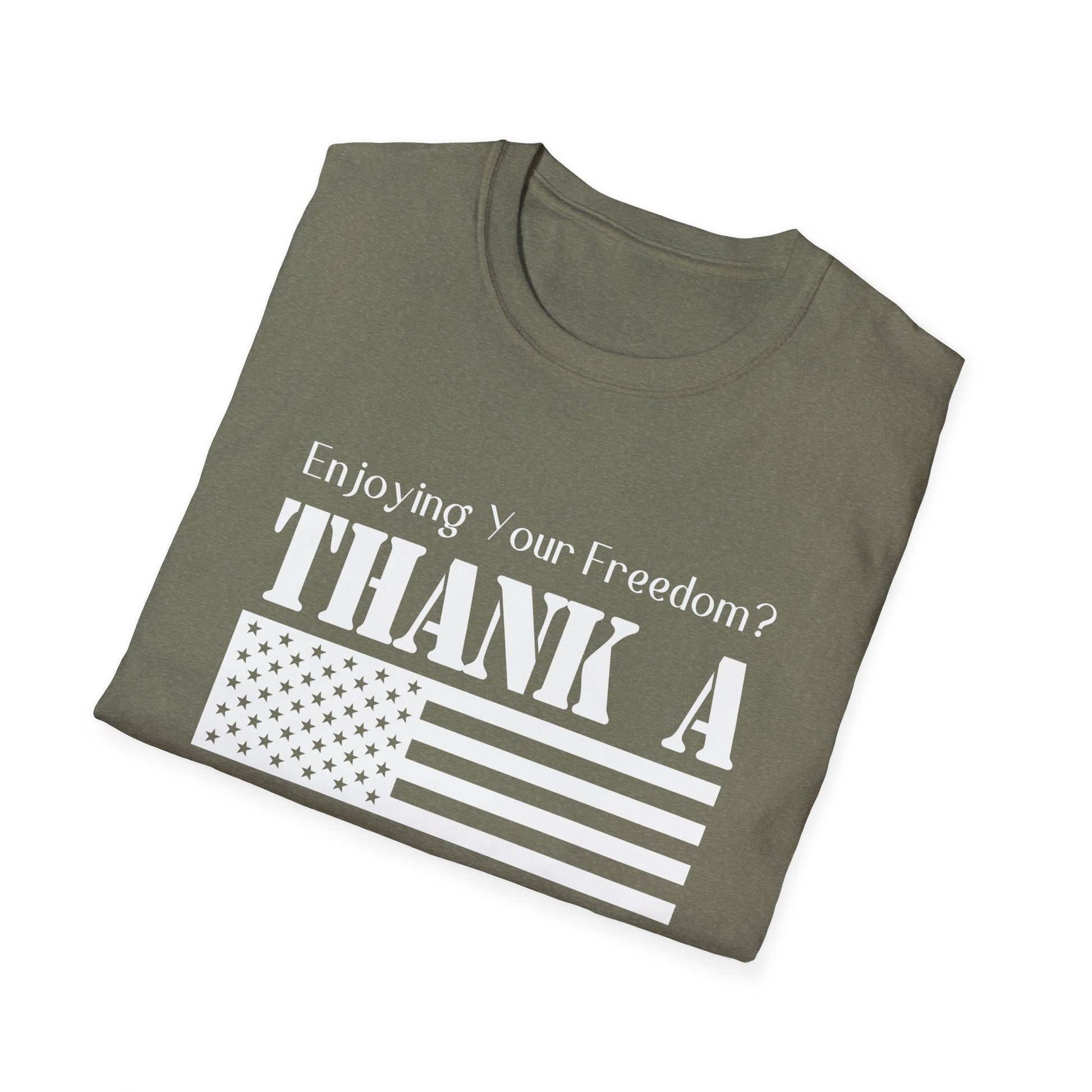 Enjoy Your Freedom Women's Relaxed/Plus Tshirt (MM White Logo) - Sweet Baby Jeez Teez