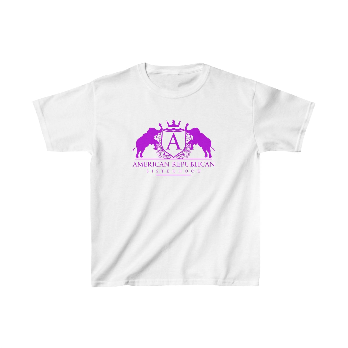 ARS Logo Girl's Tshirt (Hot Pink) - Sweet Baby Jeez Teez