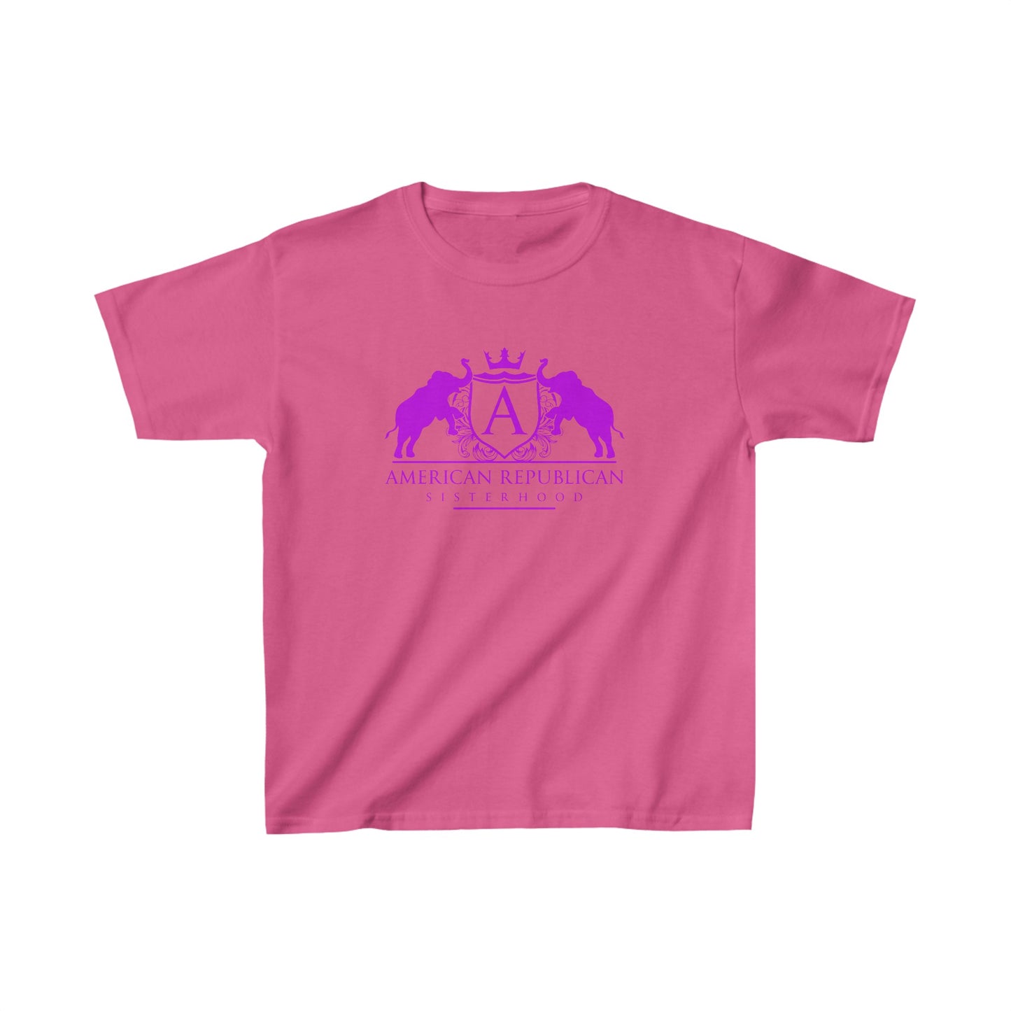 ARS Logo Girl's Tshirt (Hot Pink) - Sweet Baby Jeez Teez