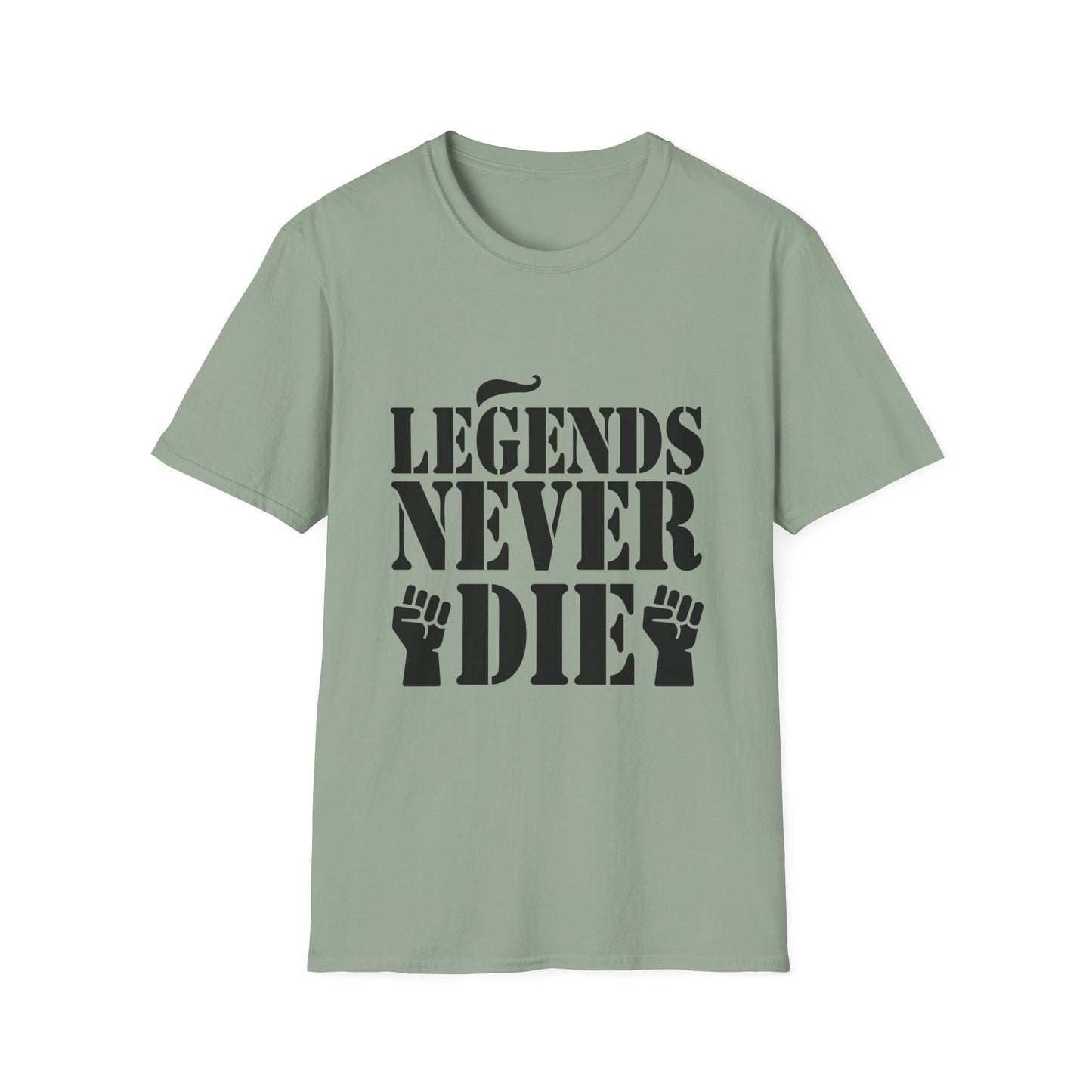Legends Men's Tshirt (Black Logo) - Sweet Baby Jeez Teez