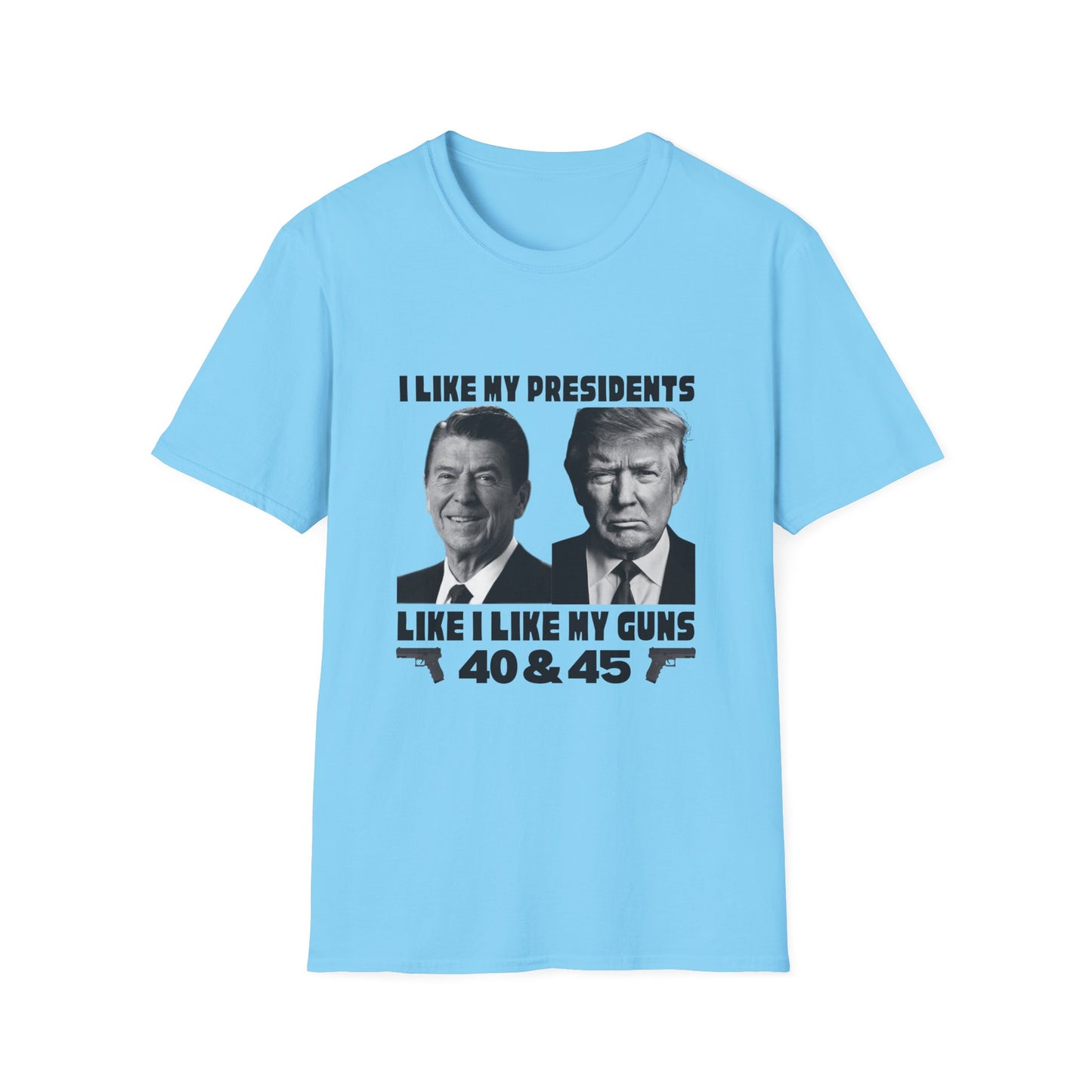 I Like My Presidents Men's Tshirt (Black Logo) - Sweet Baby Jeez Teez