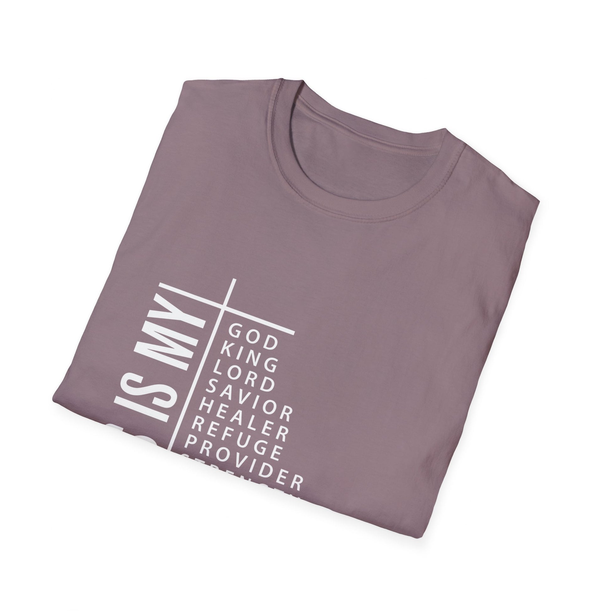 Jesus is My Women's Relaxed/Plus Tshirt (White Logo) - Sweet Baby Jeez Teez