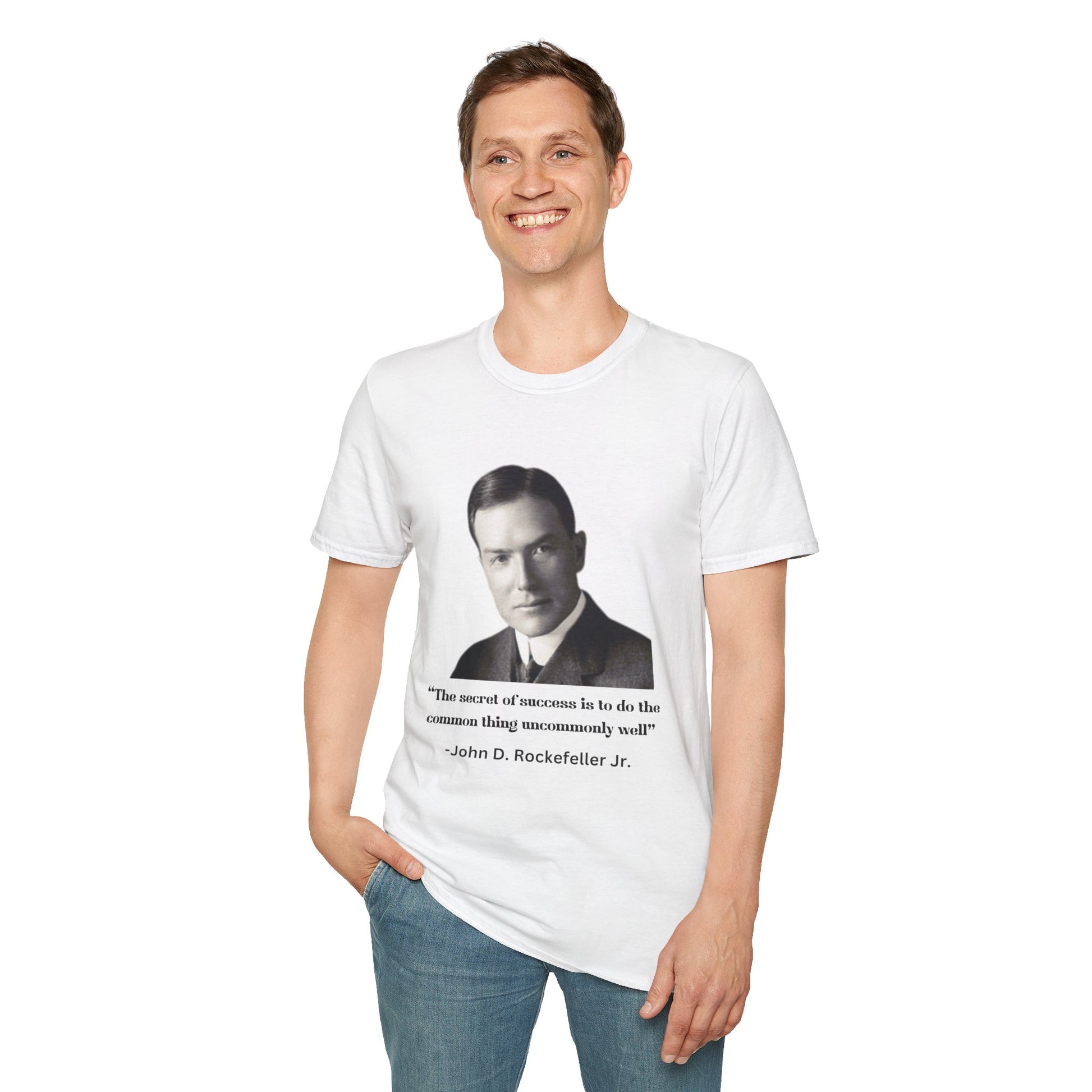Secret to Success Men's Tshirt (IW - Black Logo) - Sweet Baby Jeez Teez