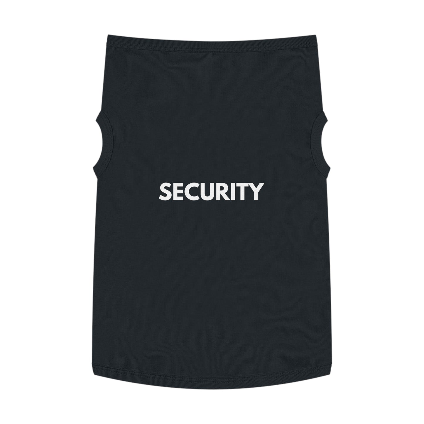 Security Pet Tank Top - Sweet Baby Jeez Teez