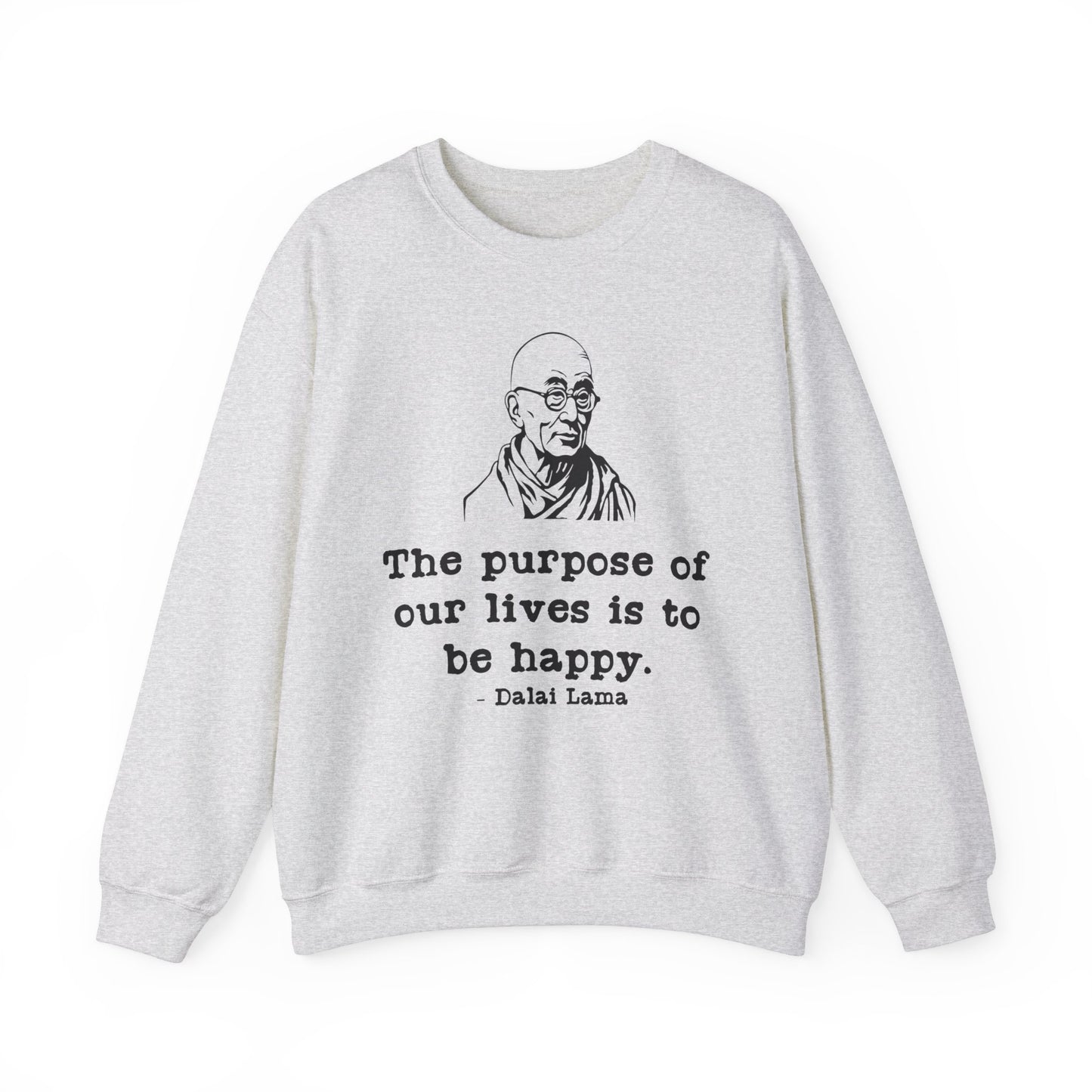 Purpose of Life Womens Relaxed Sweatshirt (IW Black Logo) - Sweet Baby Jeez Teez