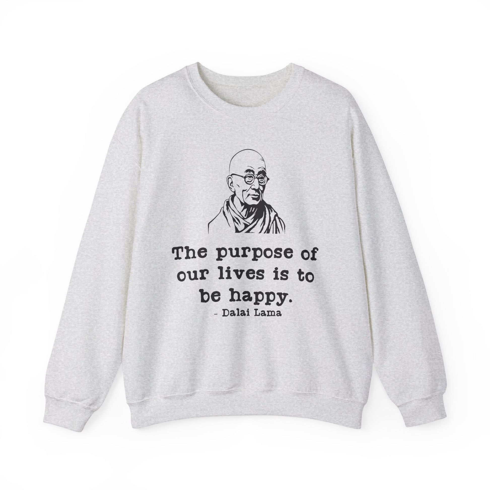 Purpose of Life Womens Relaxed Sweatshirt (IW Black Logo) - Sweet Baby Jeez Teez