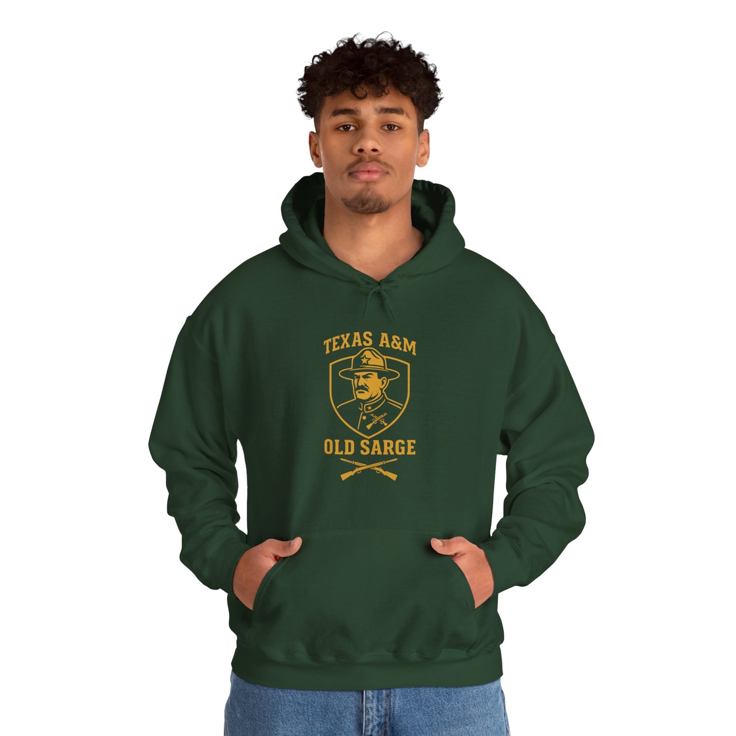 Vintage Texas A&M Old Sarge Unisex Hoodie