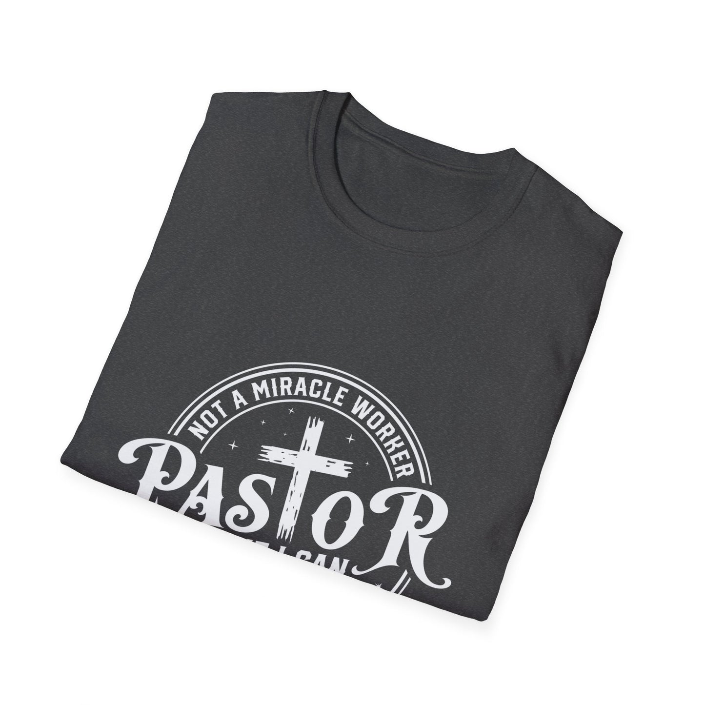 Pastor Men's Tshirt (White Logo) - Sweet Baby Jeez Teez