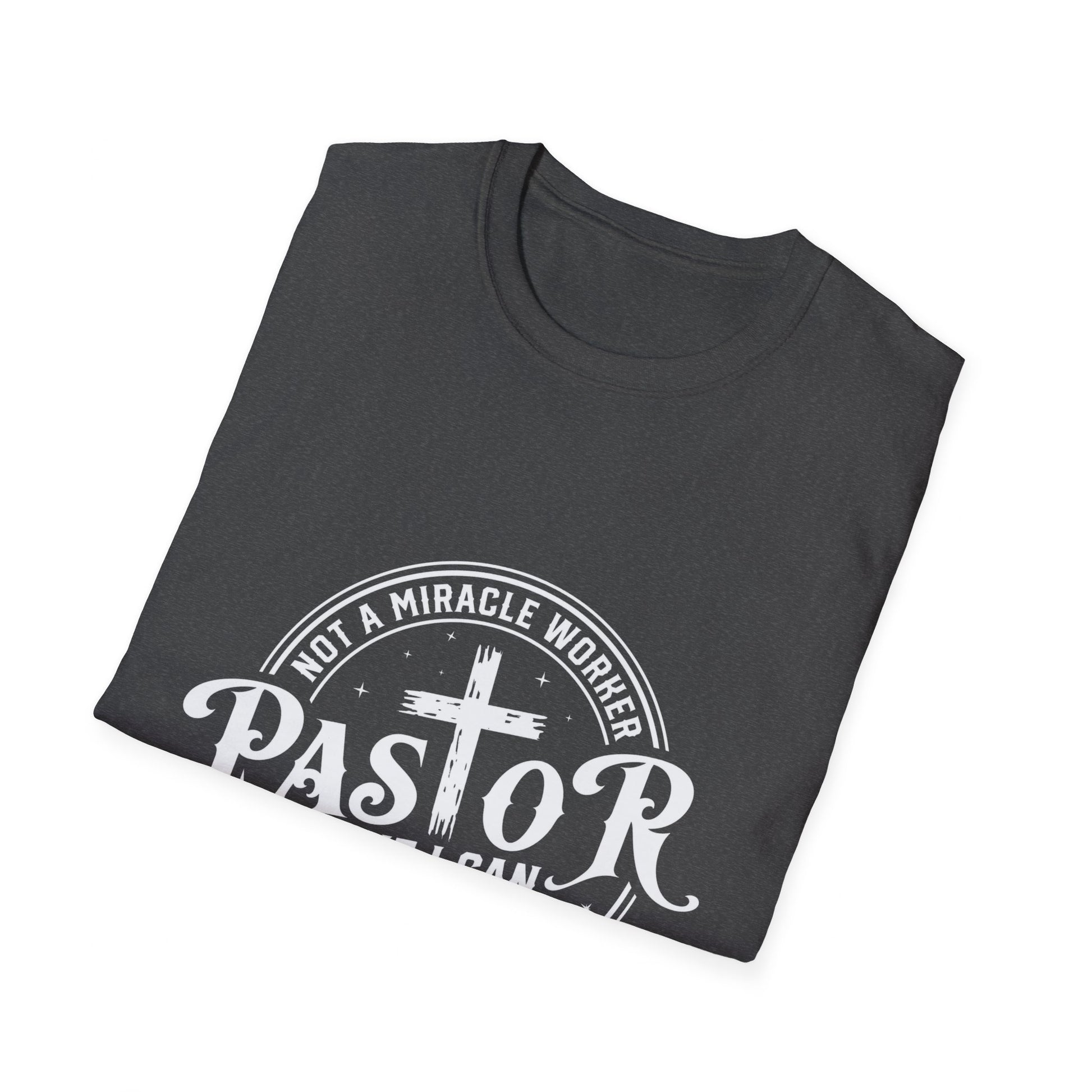 Pastor Men's Tshirt (White Logo) - Sweet Baby Jeez Teez