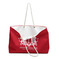 ARS Prayer Brigade Weekender Bag (Dark Red with White Logo)