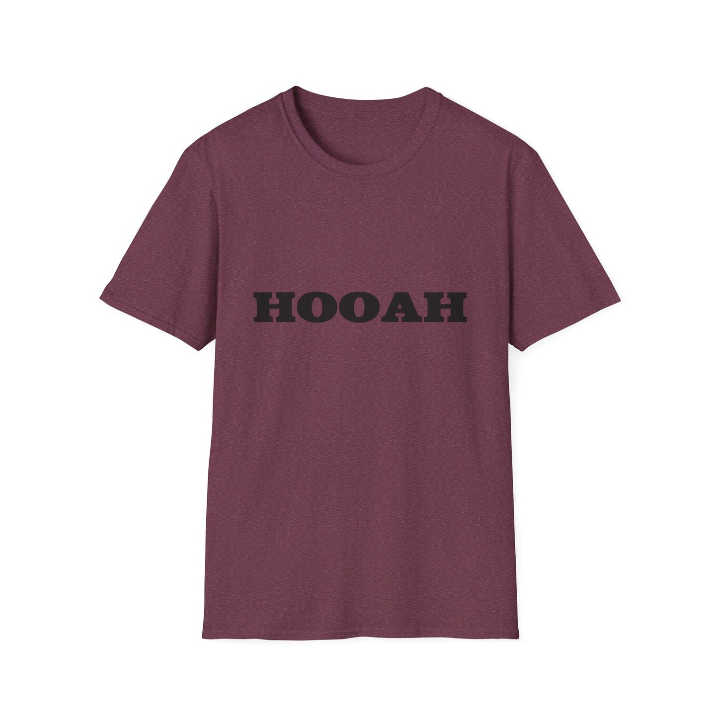 HOOAH (Army) Unisex Tshirt (MM Black Logo) - Sweet Baby Jeez Teez
