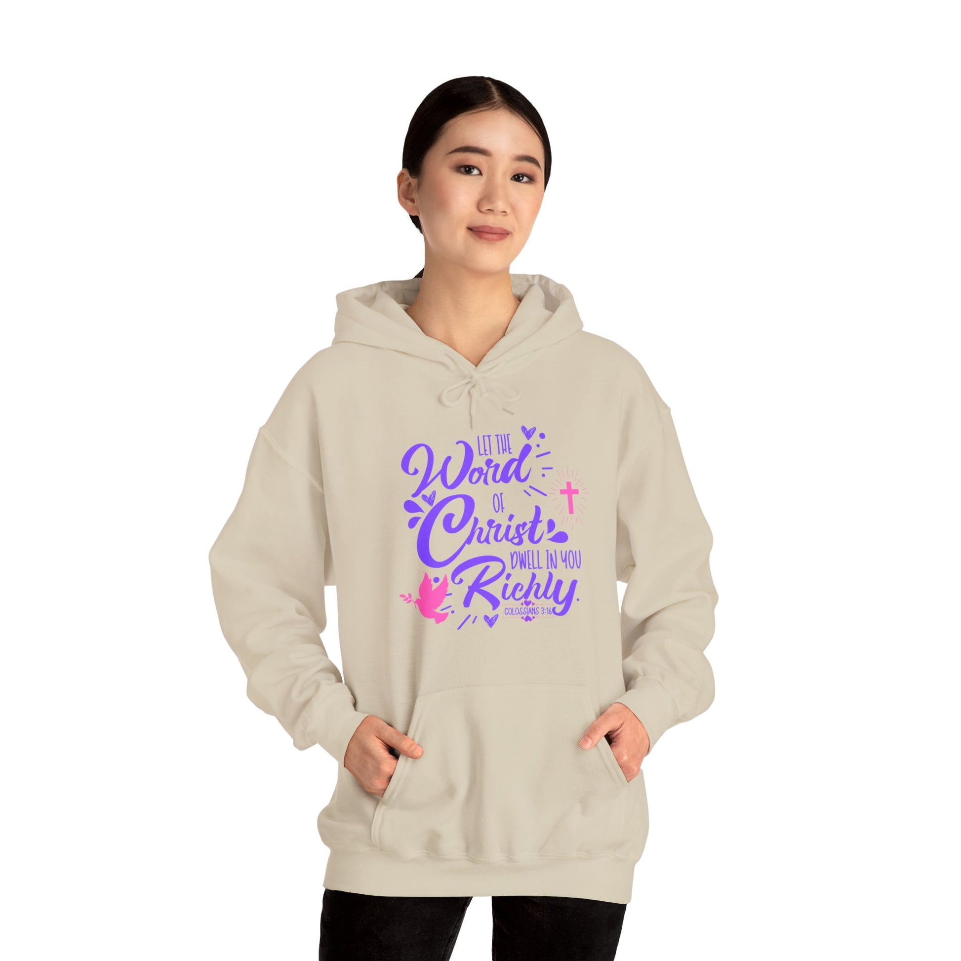 Word of Christ Women's Hoodie - Sweet Baby Jeez Teez