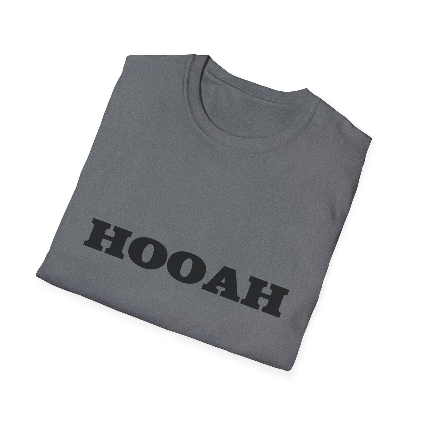 HOOAH (Army) Unisex Tshirt (MM Black Logo) - Sweet Baby Jeez Teez
