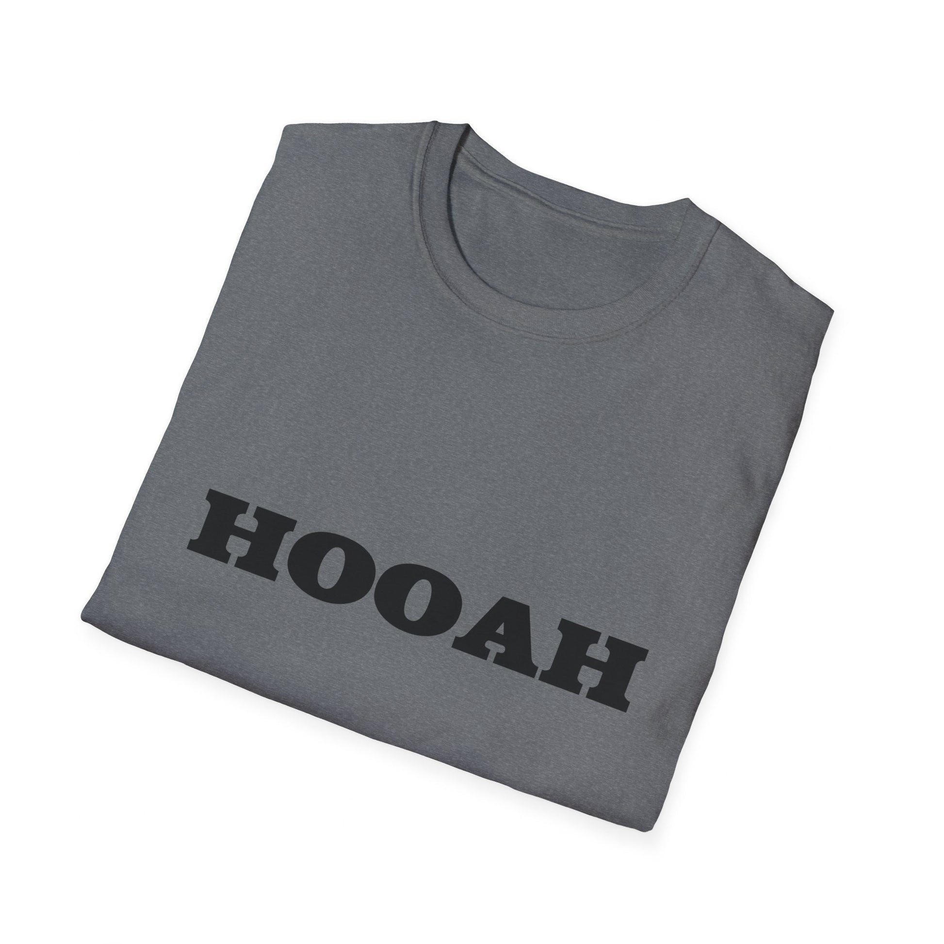 HOOAH (Army) Unisex Tshirt (MM Black Logo) - Sweet Baby Jeez Teez