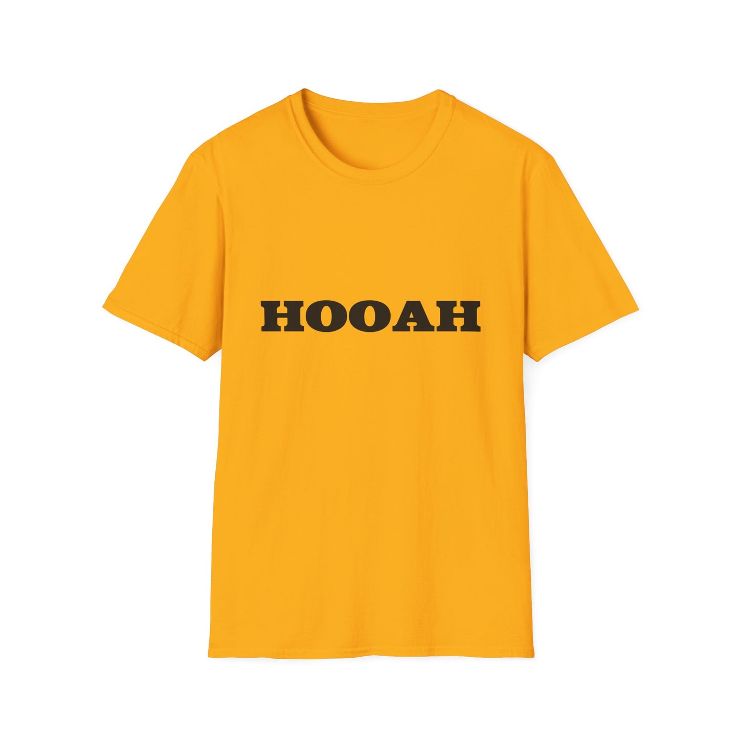 HOOAH (Army) Unisex Tshirt (MM Black Logo) - Sweet Baby Jeez Teez