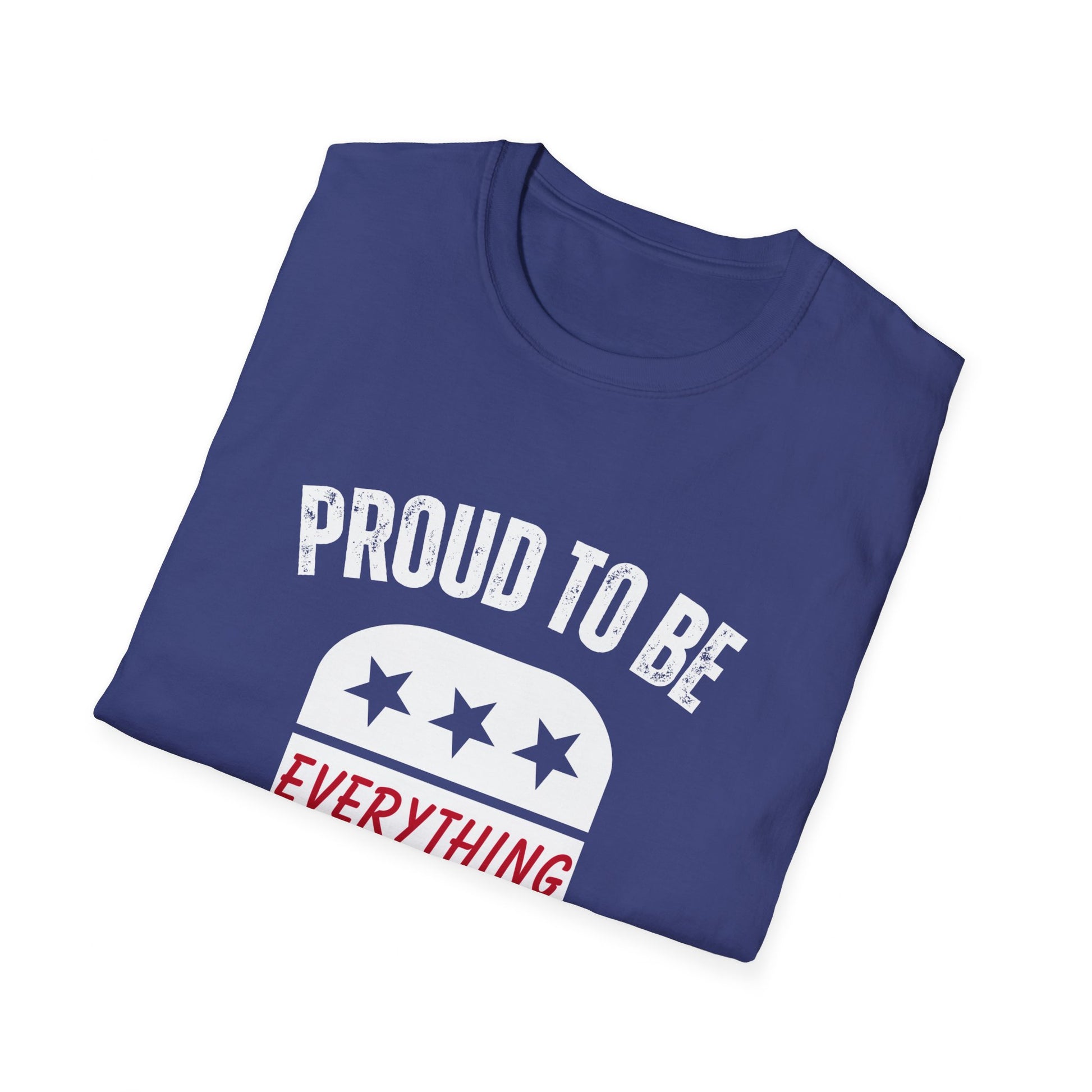 Proud to Be Men's Tshirt (White Logo) - Sweet Baby Jeez Teez